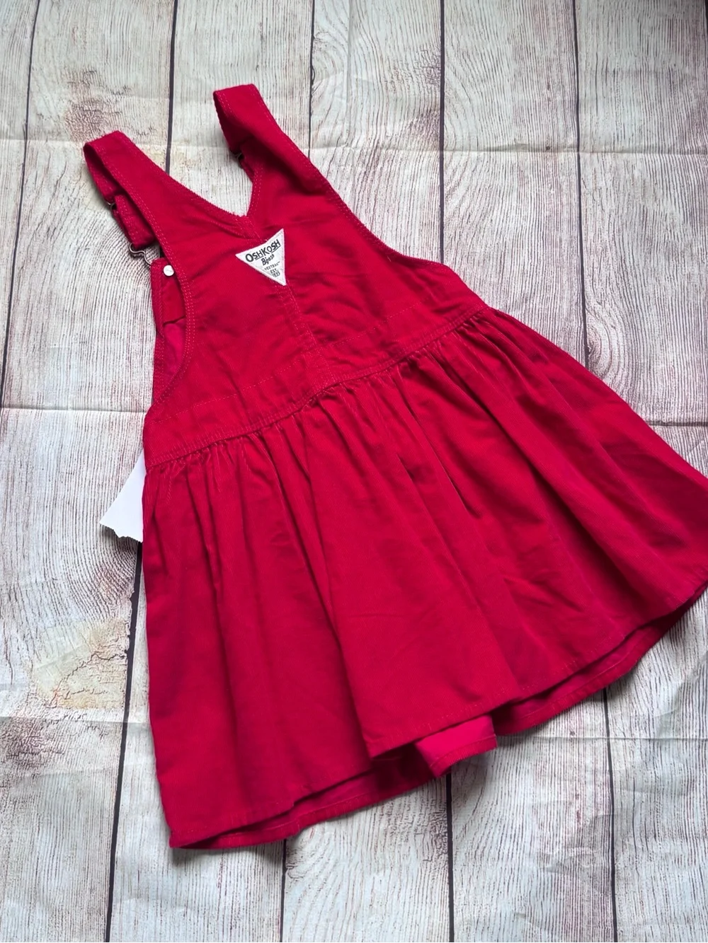 OshKosh B'gosh Red Corduroy Jumper